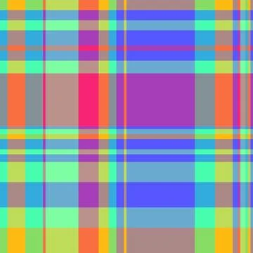 Abstract checkered pattern. Colorful plaid background, perfect for vibrant de Stock Illustration
