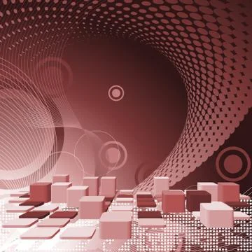 Abstract checkered pattern Stock Illustration
