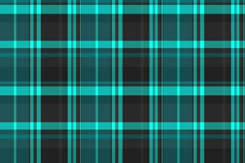 Abstract checkered pattern. Teal, green and dark colors create a modern plaid Stock Illustration