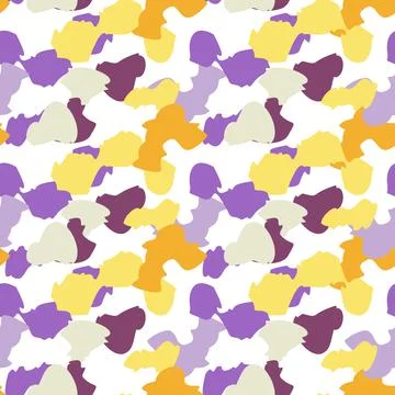 Abstract cheetah seamless pattern. Camo leopard elements background. Creative Stock Illustration