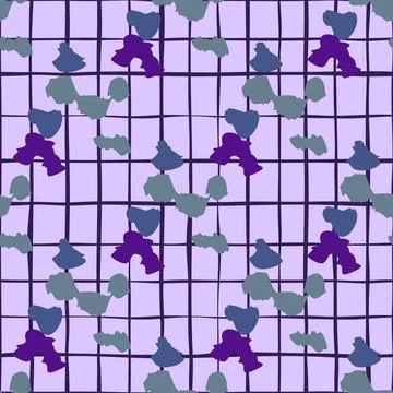 Abstract cheetah seamless pattern. Camo leopard elements background. Creative Illustrazione stock