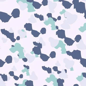 Abstract cheetah seamless pattern. Camo leopard elements background. Creative 库存插图