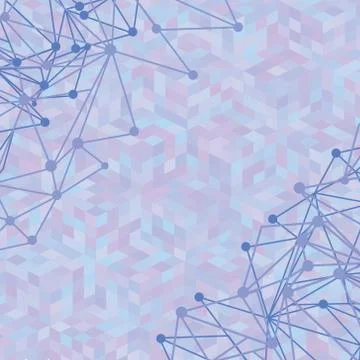 Abstract chemical background Illustrazione stock