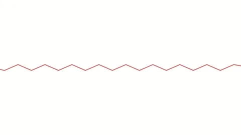 Abstract Chemical Molecular Structure Loop Animation. Hydrocarbon Alkane Ch.. 库存影片 329210894