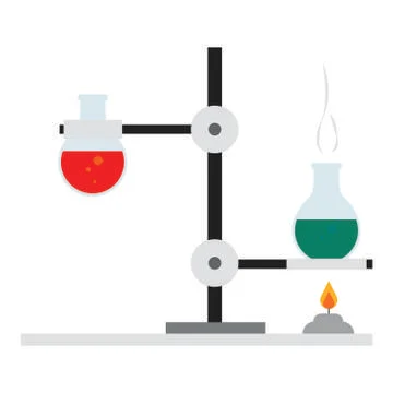 Abstract chemistry object Stock Illustration