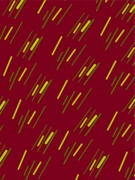 Abstract cherry background with decorative green lines. Stock Illustration