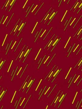 Abstract cherry background with decorative green lines. Stock Illustration