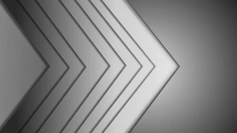 Abstract chevron layers pointing right on a gradient background, modern geo.. Video stock 336755552