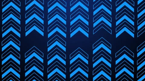 Abstract chevron pattern on dark background with repeating upward arrows an.. Stock Footage 337085404