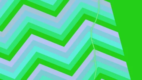 Abstract Chevron Pattern with Lightning Bolt Stock Footage 332036048