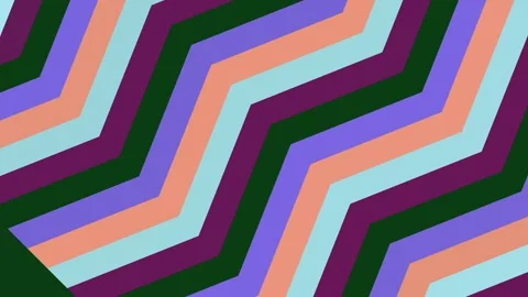 Abstract Chevron Pattern with Pastel and Dark Colors Stock Footage 331725970