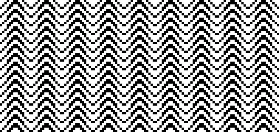 Abstract chevron striped pattern seamless texture Monochrome background Geome Illustrazione stock