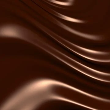 Abstract chocolate background (3d remarkable abstract backgrounds) Stock Illustration