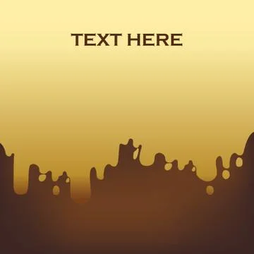 Abstract chocolate background Stock Illustration