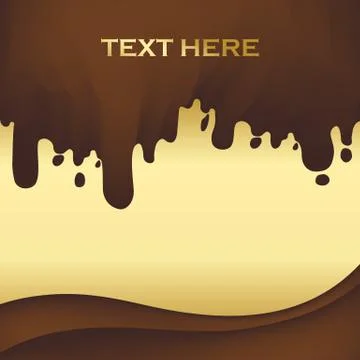 Abstract chocolate background Illustrazione stock