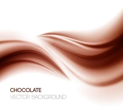 Abstract chocolate background Stock Illustration