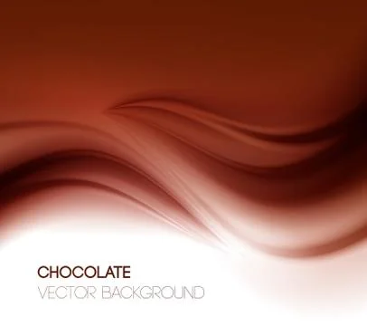 Abstract chocolate background Stock Illustration