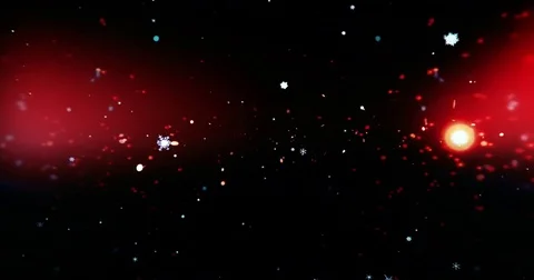 Abstract Christmas Background Animation Stock Footage 82284108