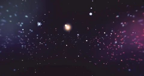 Abstract Christmas Background Animation Stock Footage 82285364