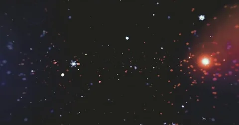 Abstract Christmas Background Animation Stock Footage 82285820