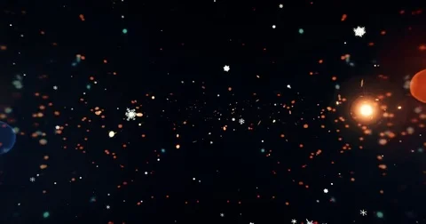 Abstract Christmas Background Animation Stock Footage 82286124