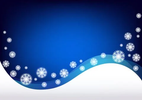 Abstract Christmas background . Elegant winter made of snowflakes . Vector Stock Illustration