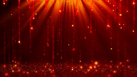 Abstract christmas background with flashing glittering sparkling stars Stock Footage