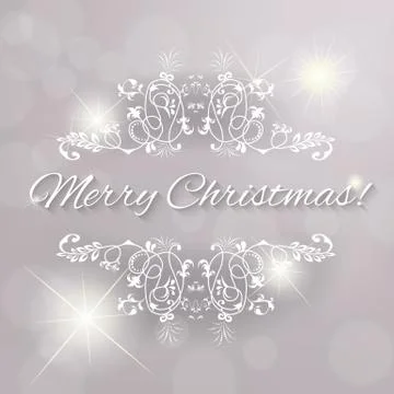 Abstract Christmas Background Stock Illustration