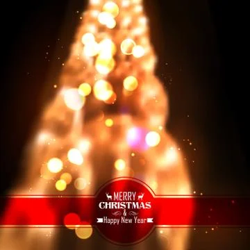 Abstract Christmas background Stock Illustration