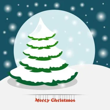 Abstract christmas background Stock Illustration