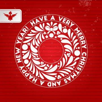 Abstract christmas background Stock Illustration