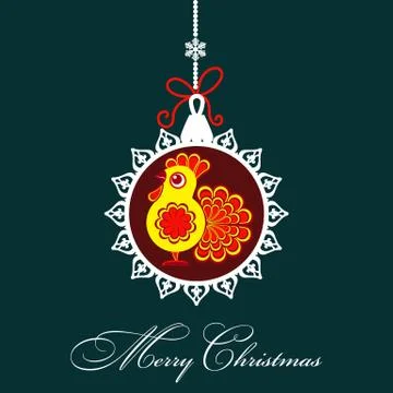 Abstract Christmas background Stock Illustration