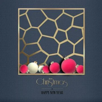 Abstract Christmas background Stock Illustration