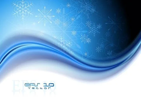 Abstract Christmas blue background. Vector design eps 10 Abstract Christma... Stock Photos