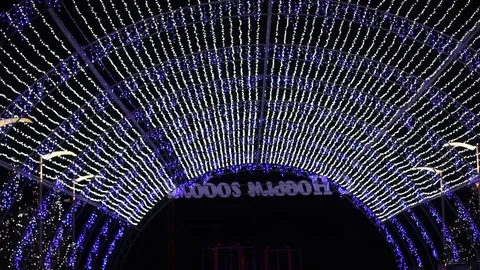 Abstract christmas bokeh lights. Stock Footage 93305075