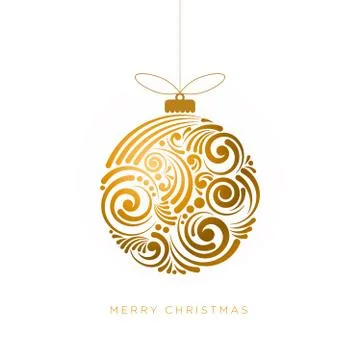 Abstract Christmas Design Stock Illustration