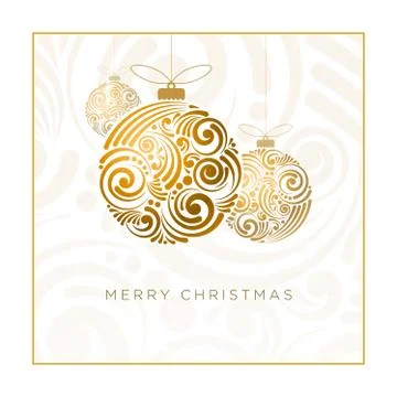 Abstract Christmas Design Stock Illustration