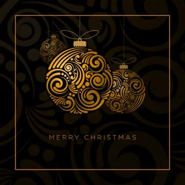 Abstract Christmas Design Stock Illustration