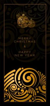 Abstract Christmas Design Stock Illustration