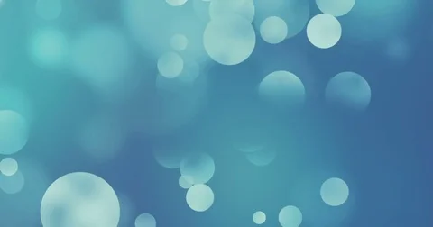 Abstract christmas gradient blue background with bokeh flowing Stock Footage 71168765