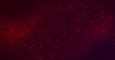 Abstract christmas gradient red and violet background with red bokeh glitter Stock Footage