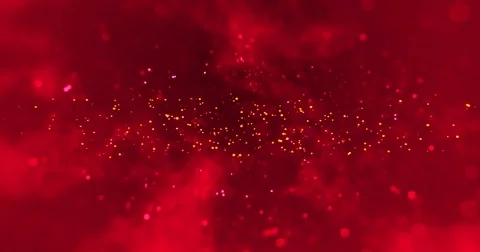 Abstract christmas gradient red background with bokeh, valentine day love Stock Footage 72987833