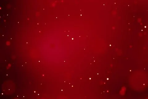 Abstract christmas gradient red background with bokeh flowing, festive holi.. Иллюстрация