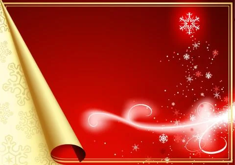 Abstract Christmas Stock Illustration