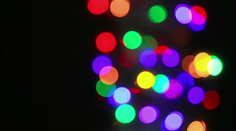 Abstract christmas lights background Stock-Footage 30960389