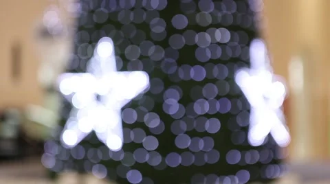 Abstract christmas lights Stock Footage 44639955