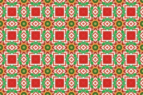 Abstract Christmas Seamless Pattern with Holiday Brightness 스톡 일러스트