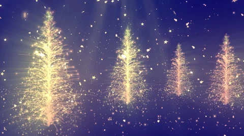 Abstract Christmas Tree 1 Stock Footage 57294407