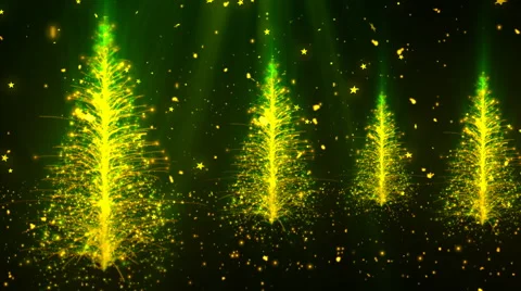Abstract Christmas Tree 2 Stock Footage 57294046