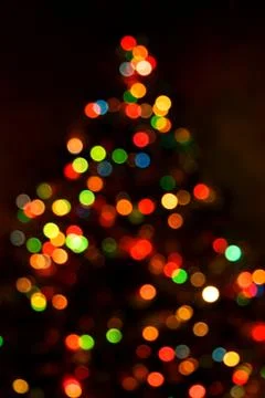 Abstract christmas tree background Stock Photos